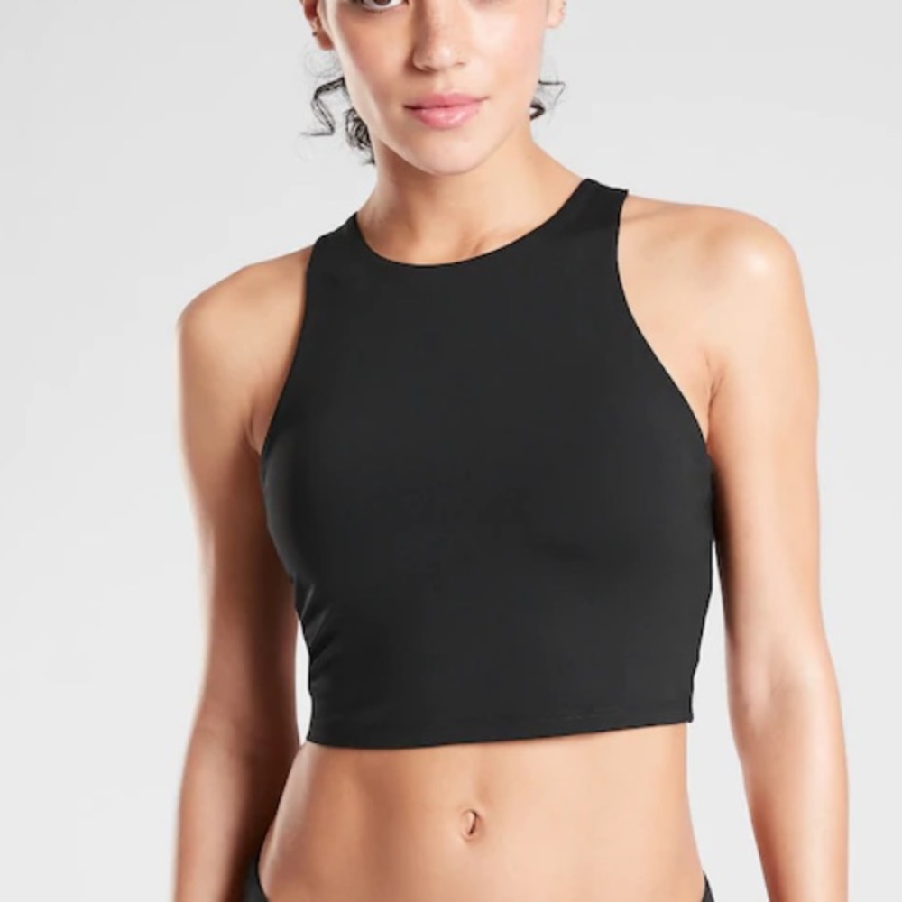 Athleta Conscious Crop Bikini Top